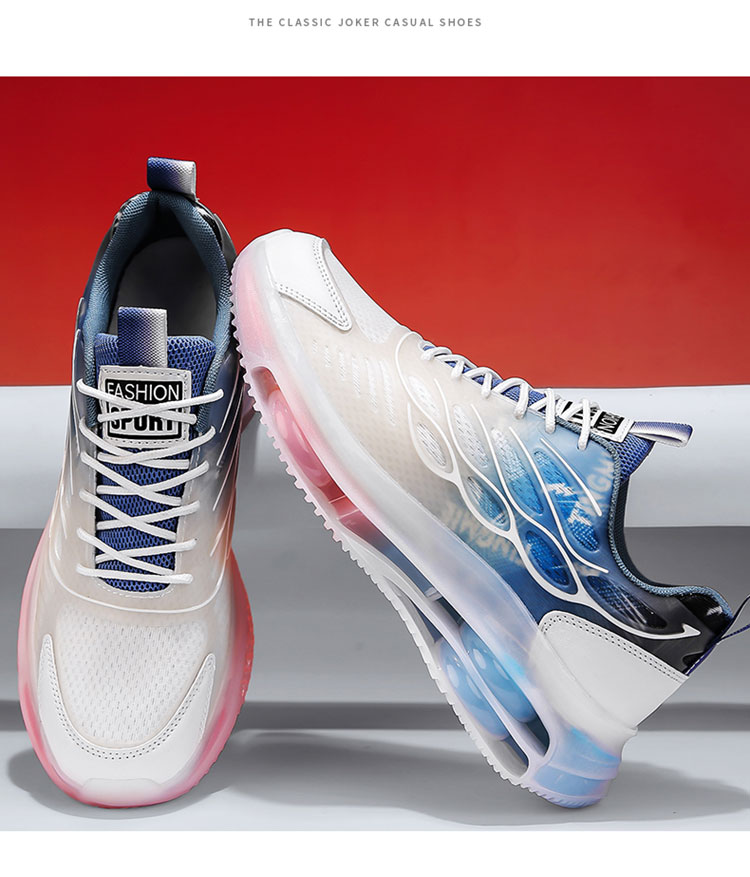 ランニングシューズ 空翼 ウェーブデザイン 軽量ランナー