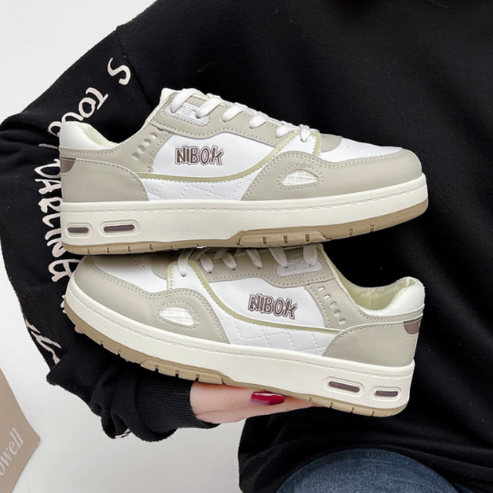 ２０２４新作レディース軽量ランニングシューズ紐靴