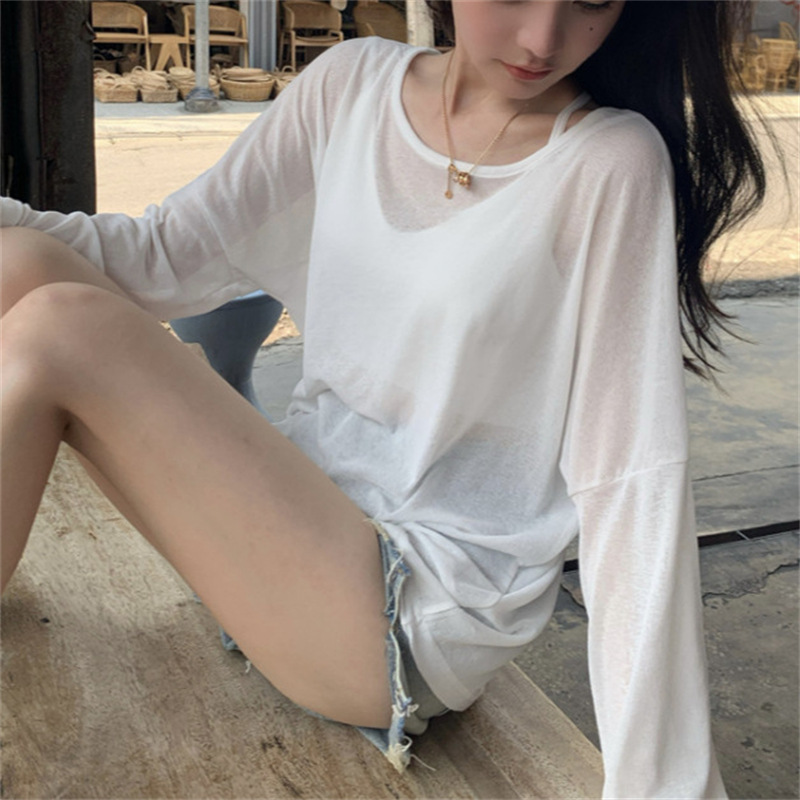 ラッシュガード バックデザイン紐編みラッシュガード