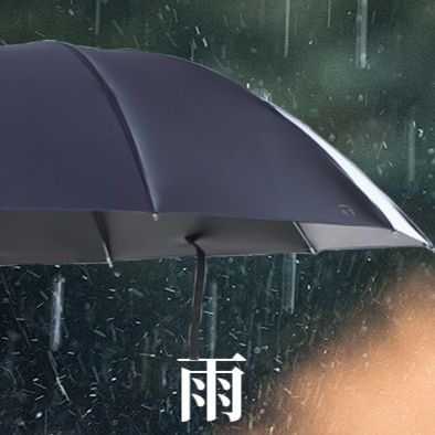 日傘メンズ八本骨晴雨兼用折りたたみ紳士傘