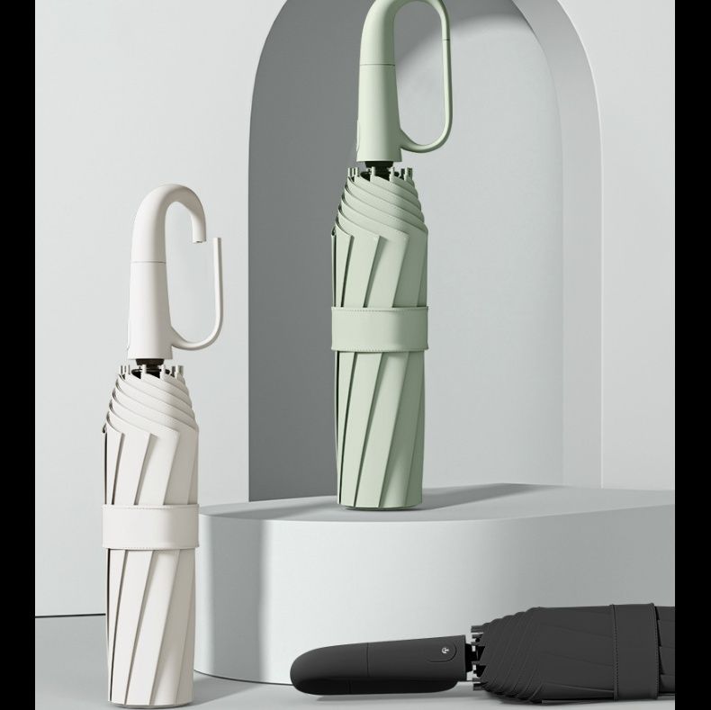 日傘 十本骨強化構造　折りたたみ日傘