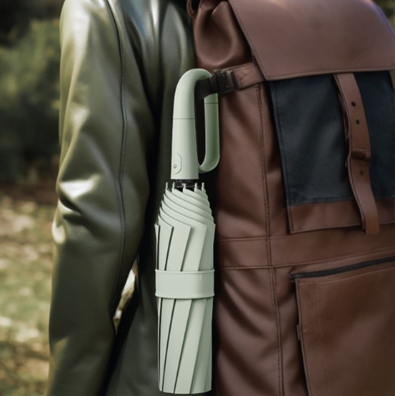 日傘 十本骨強化構造　折りたたみ日傘