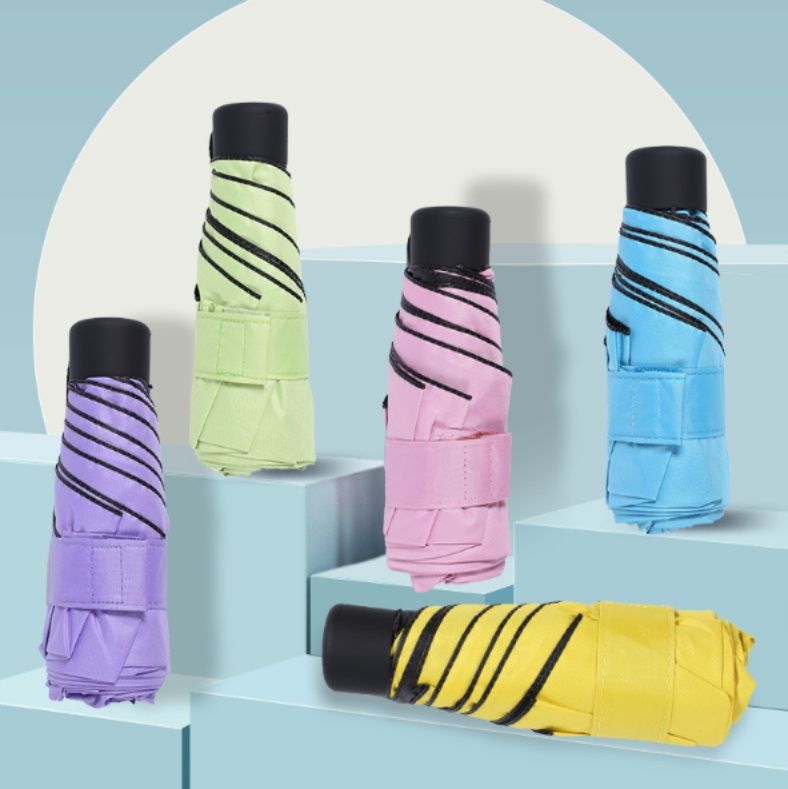 日傘 軽量アルミ骨組み折りたたみ　晴雨兼用日傘