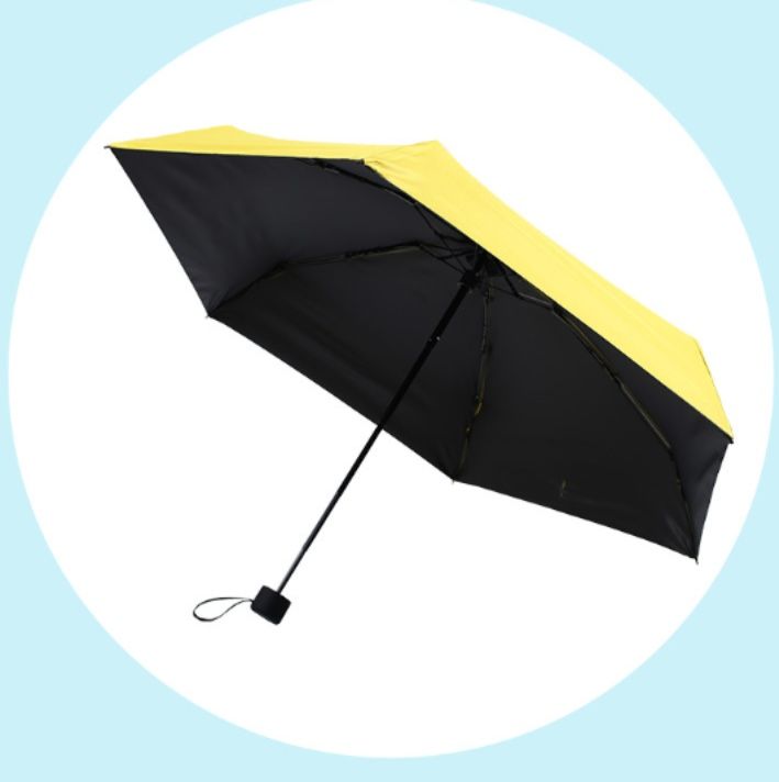 日傘 軽量アルミ骨組み折りたたみ　晴雨兼用日傘