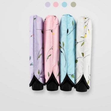 日傘 小花刺繍のスカラップ縁取り　おしゃれ日傘