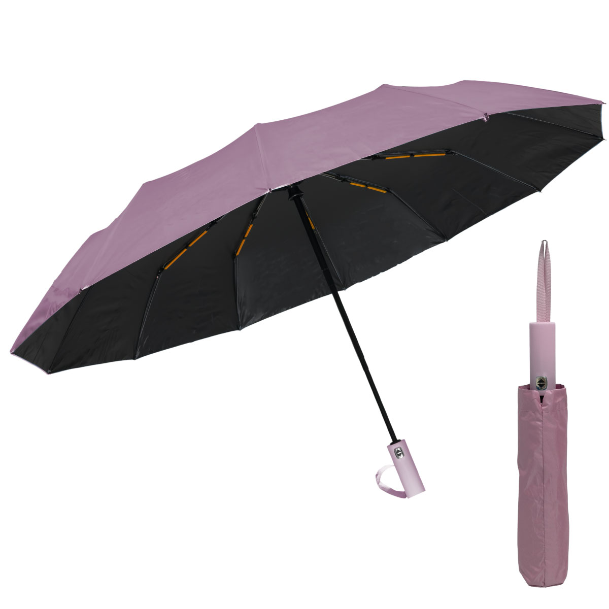 晴雨兼用日傘 24本骨 折りたたみ 自動開閉 強風対応