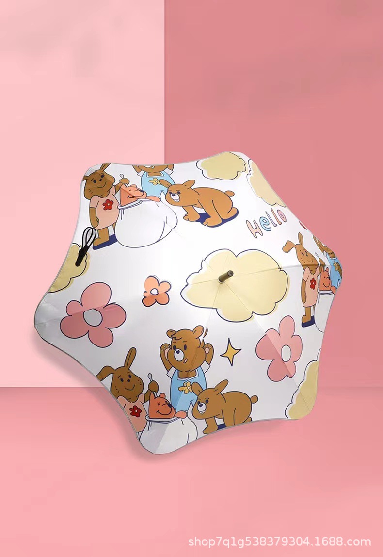 日傘 可愛い動物柄子供用日傘