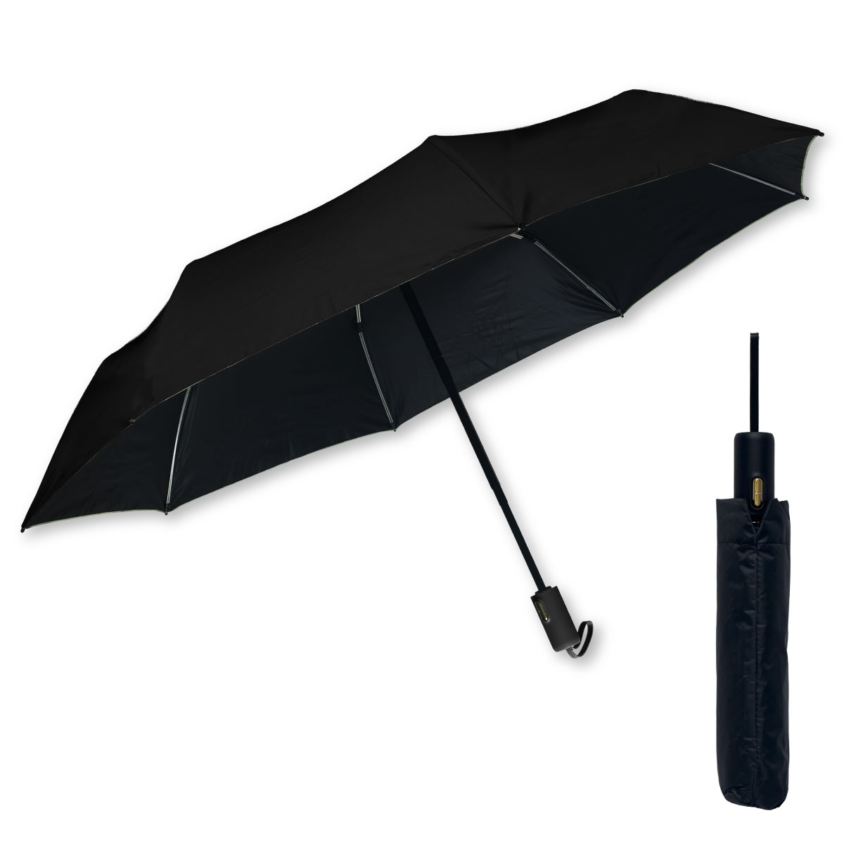 晴雨兼用日傘 十六本骨 折りたたみ 完全遮光 自動開閉