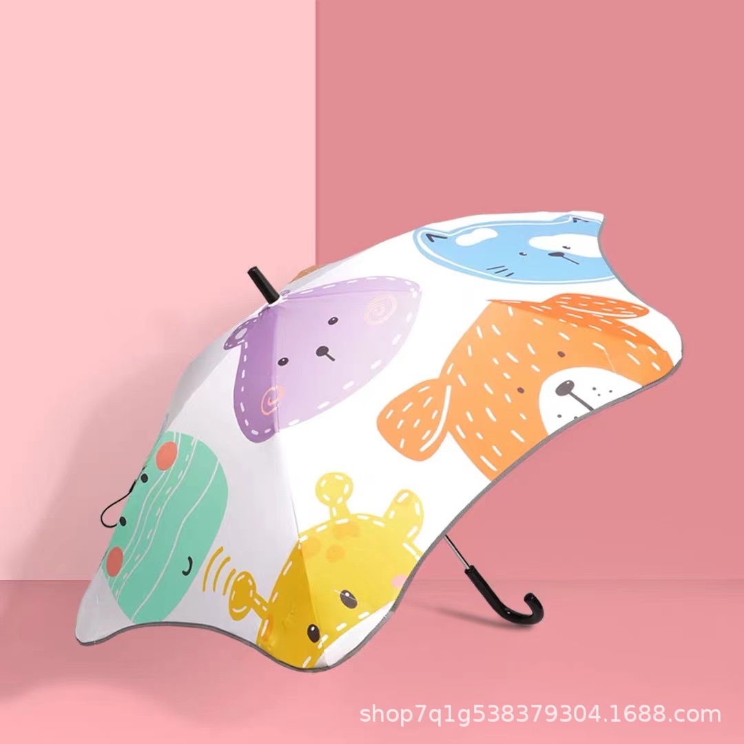 日傘 可愛い動物柄子供用日傘