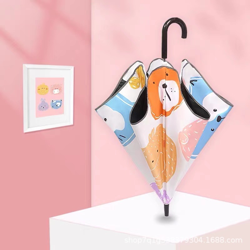 日傘 可愛い動物柄子供用日傘