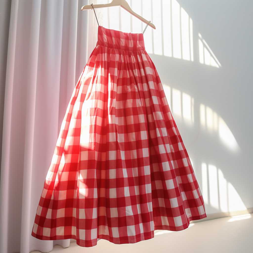 気分が華やぐ!赤チェックコーデでレディースの魅力を引き立てるアイテム5選