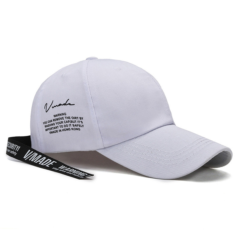 ダンス衣装 ロングストラップ付き刺繍文字入りキャップ