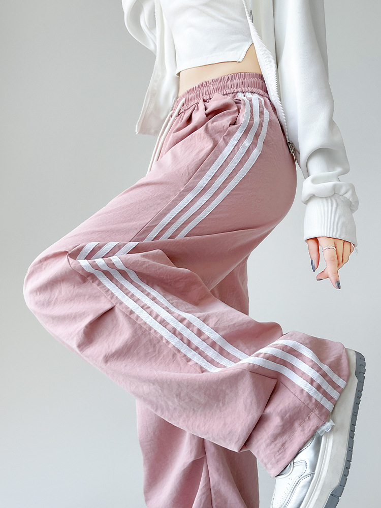 ダンス衣装 サイドライン入りゆったりジョガーパンツ