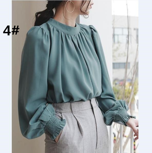 リボンブラウス 袖リボンシフォンブラウス入学式通勤レディース