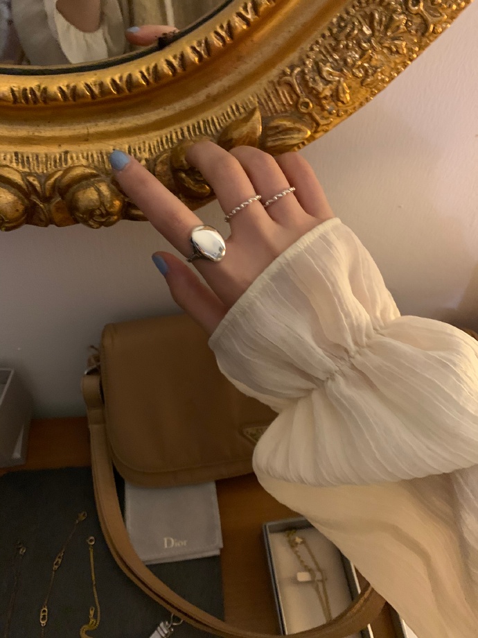 リボンブラウス ふんわりフリルネック長袖ブラウス通勤着回し