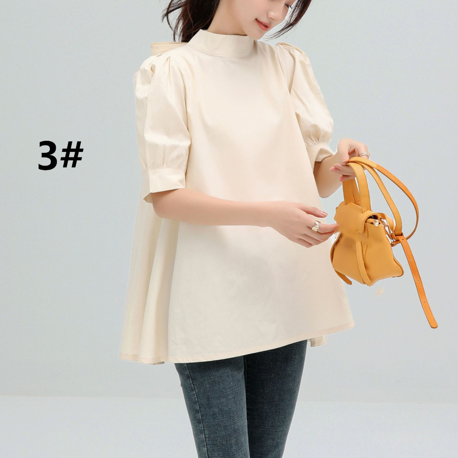 リボンブラウス 前後二通りリボンタイブラウス レディース きれいめ