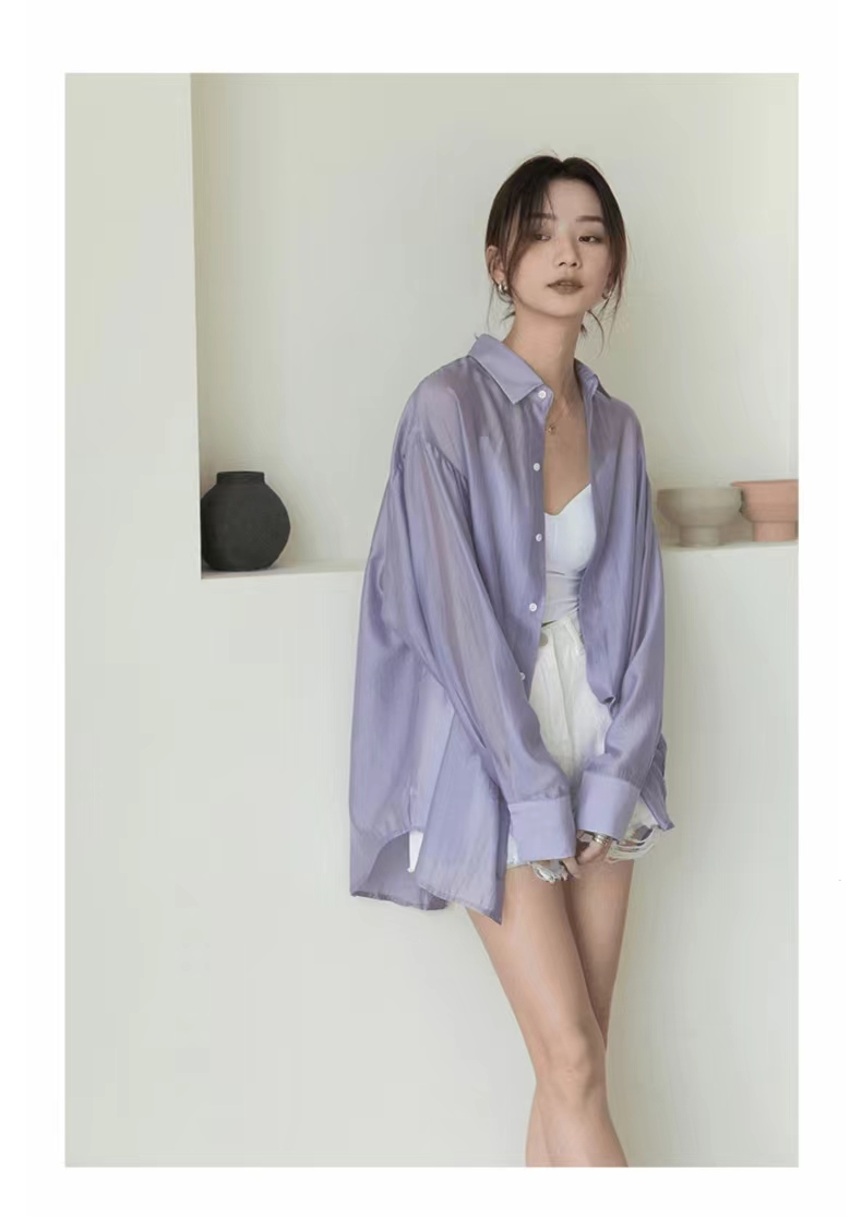 リボンブラウス バックリボン 優美なバックリボン開き襟ブラウス
