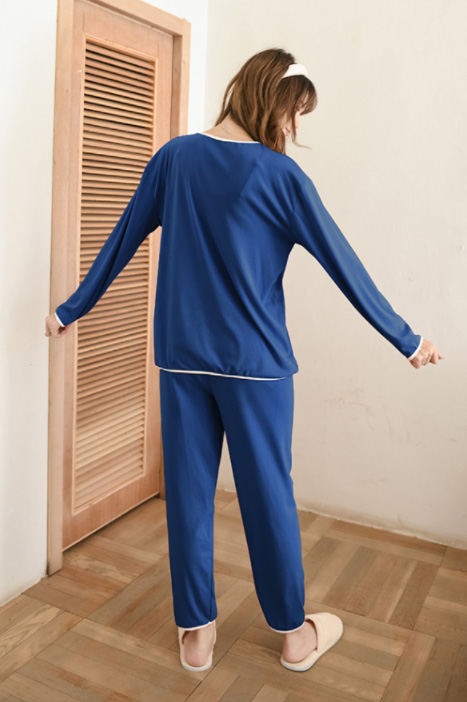 レディース ルームウェア レディース パジャマ 上下セット 長袖 なめらか 肌心地 部屋着