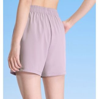 レディース ルームウェア ウエスト調整可能ショートパンツ