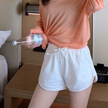 レディース ルームウェア やわらか素材の快適ショートパンツ