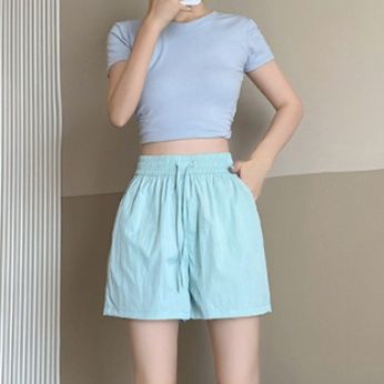 レディース ルームウェア やわらか素材の快適ショートパンツ