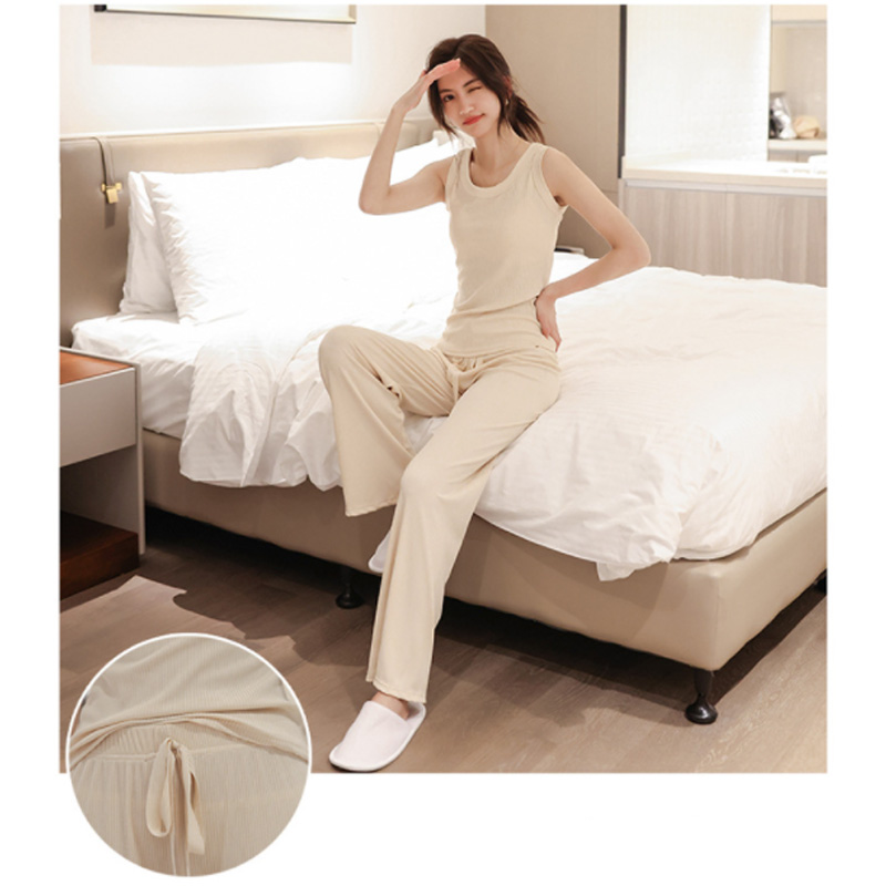 レディース ルームウェア レディース タンクトップ ルームウェア 上下セット ゆったり部屋着