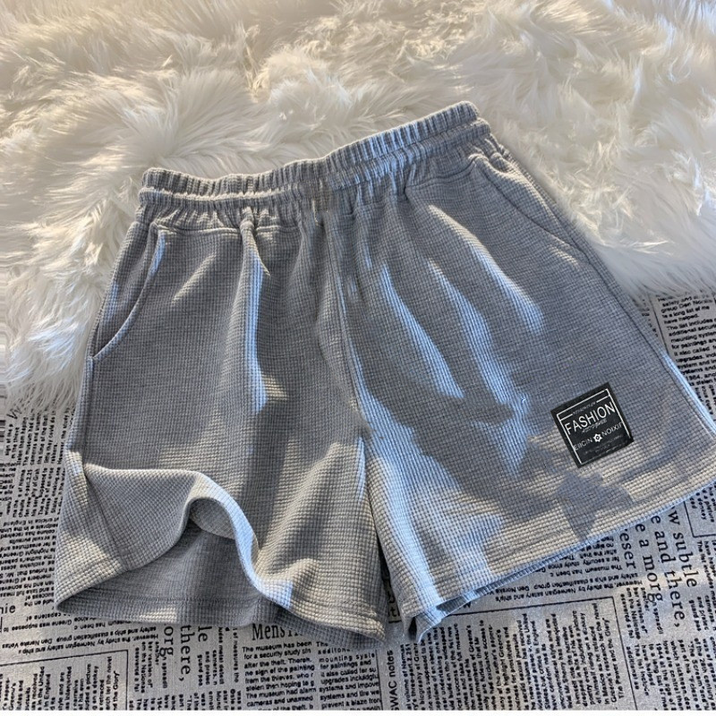 レディース ルームウェア ワッフル素材なめらかショートパンツ
