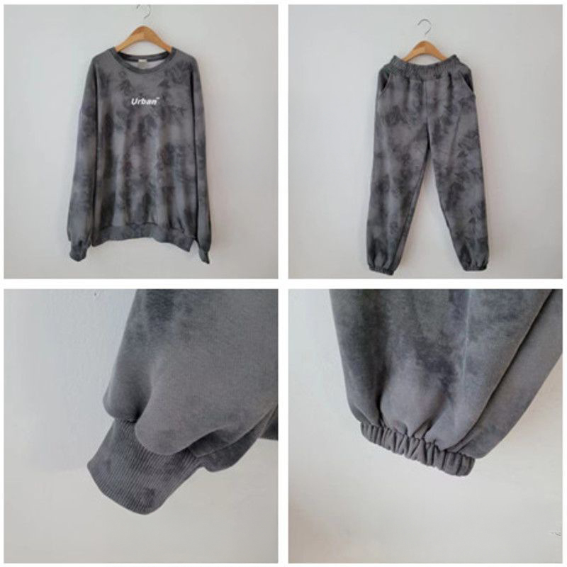 レディース ルームウェア レディース タイダイ柄 上下セット ゆったり部屋着