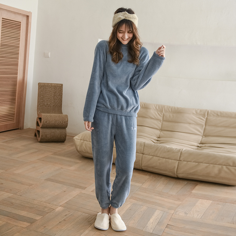 レディース ルームウェア レディース 長袖 ルームウェア 上下セット 厚手 部屋着