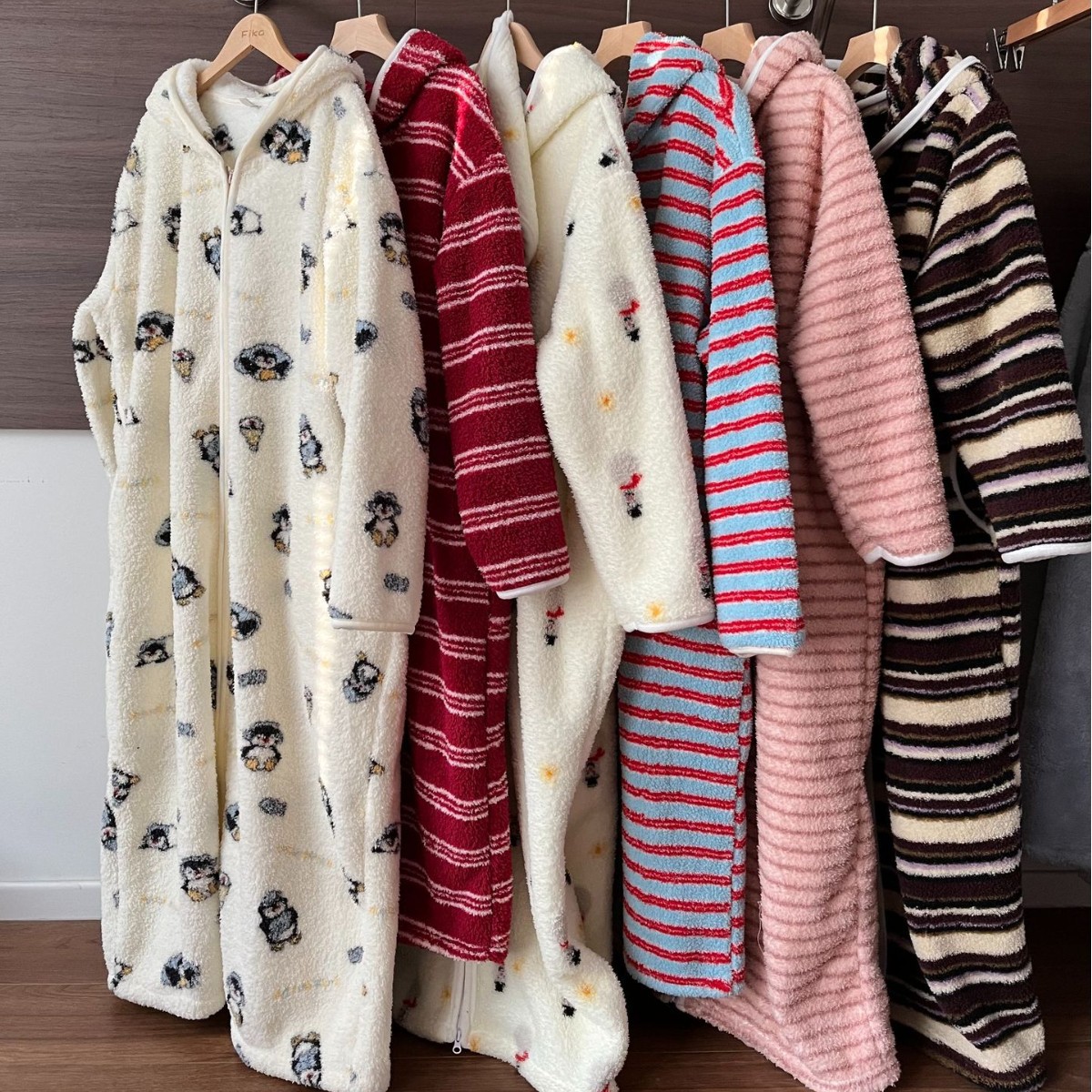 レディース ルームウェア フード付きもこもこバスローブ 8色展開 着る毛布