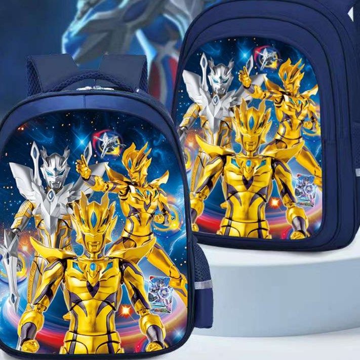 子どもリュック ウルトラマン風ヒーロー学童リュック