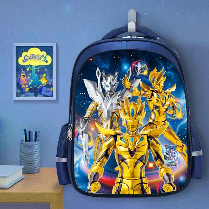子どもリュック ウルトラマン風ヒーロー学童リュック
