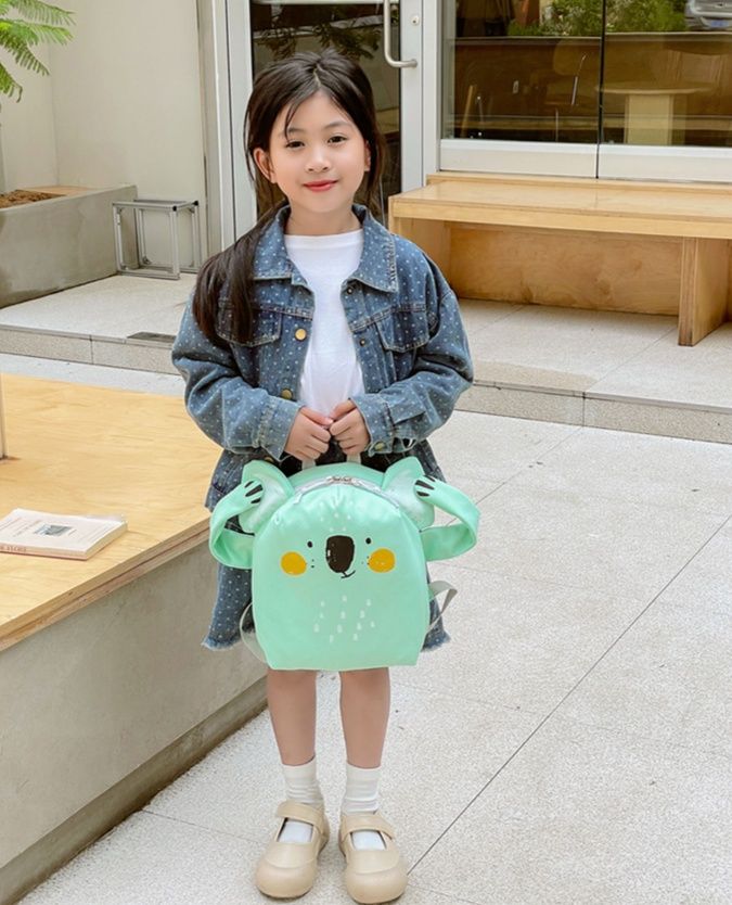 子どもリュックアウトドア動物フェイス立体耳付き子供用軽量