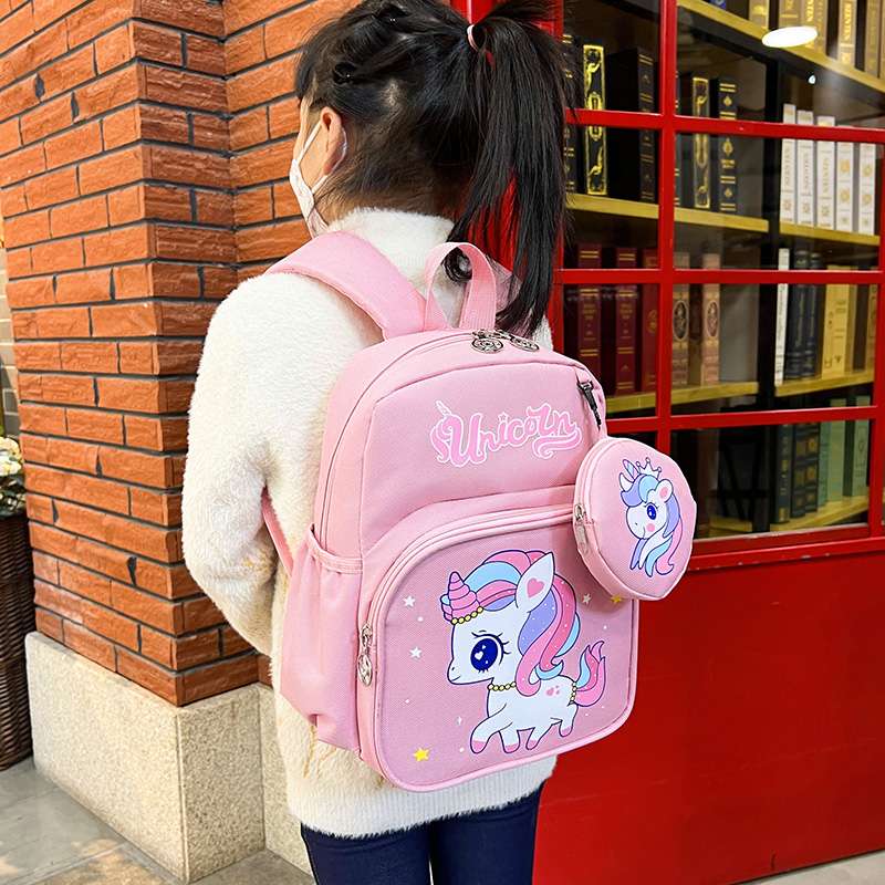 子どもリュック おしゃれかわいいうさぎとユニコーンのファンタジーリュック