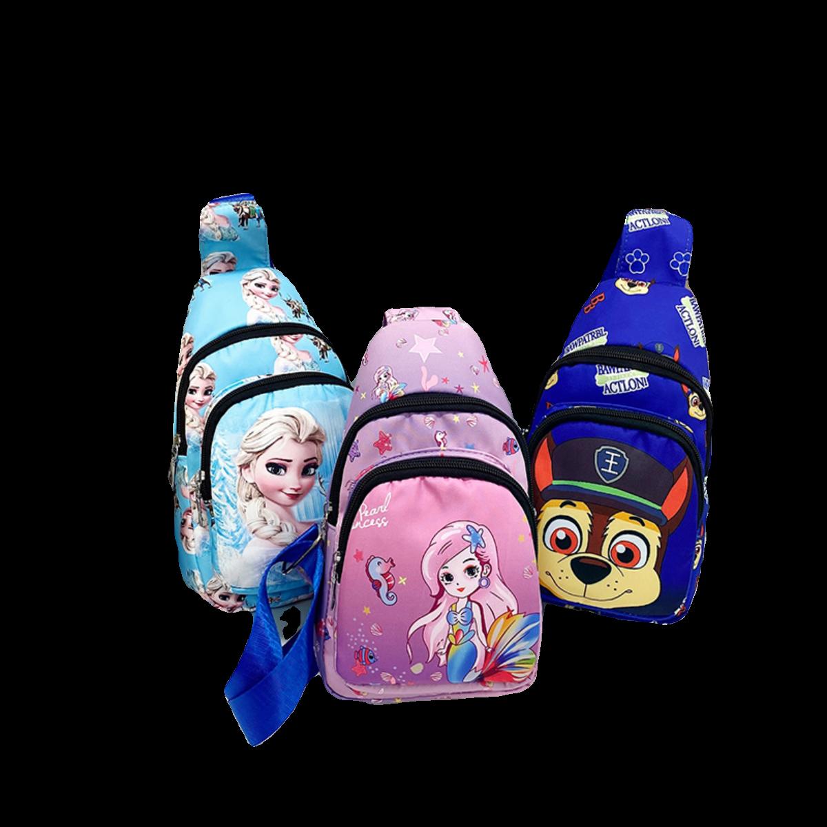 子どもリュック　 子供用アニメキャラクター斜め掛けバッグ