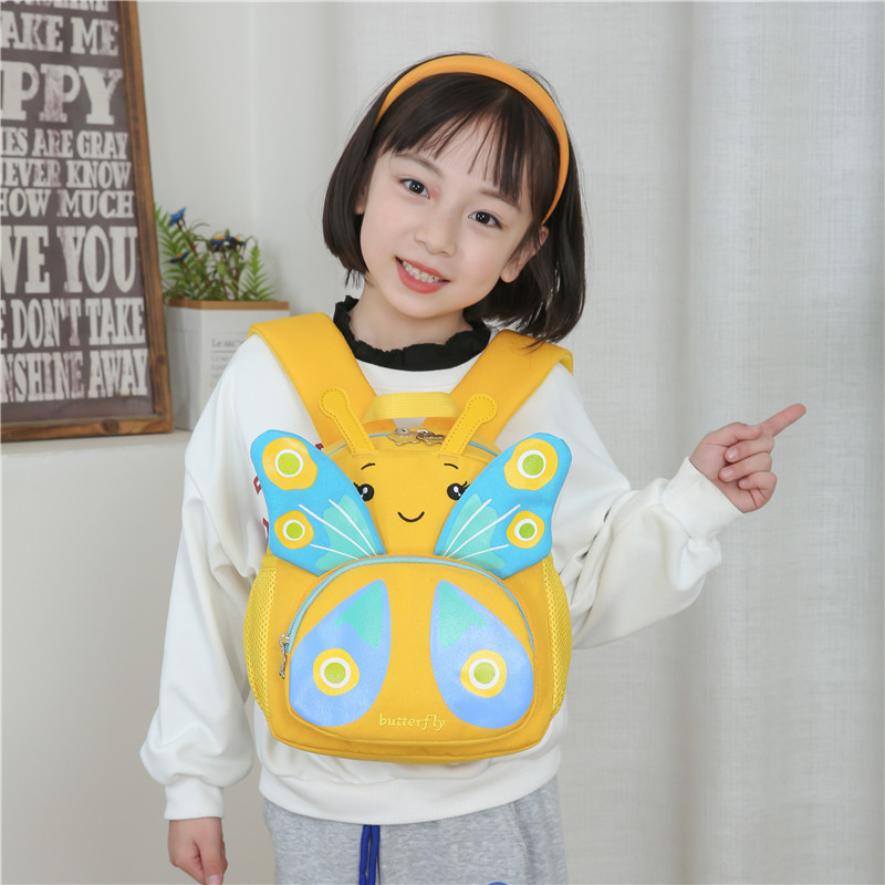 子どもリュック遠足ちょうちょ立体デザイン