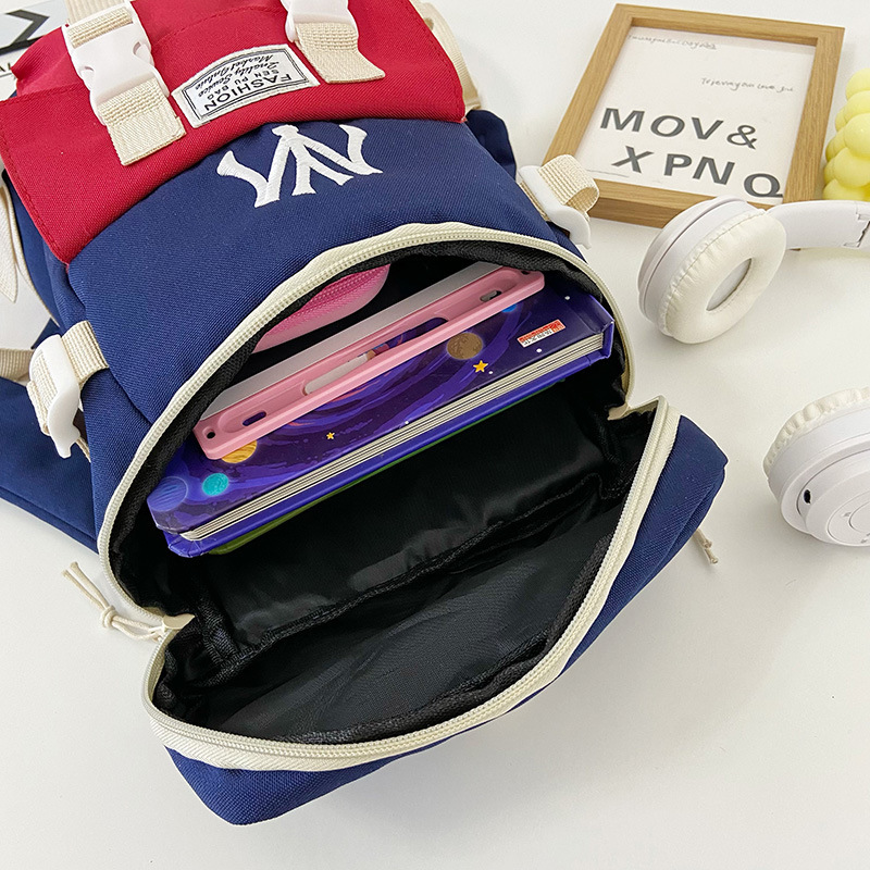 子どもリュック普段使いファッション文字入りボックス型多機能