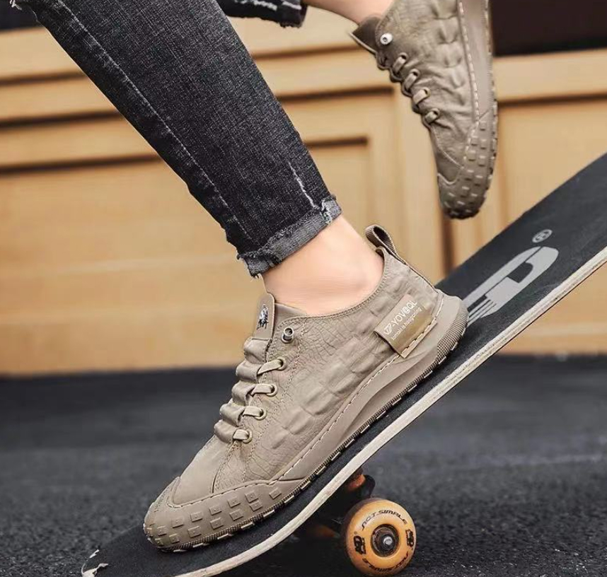 軽量通気性抜群メンズフィットネスシューズ緑