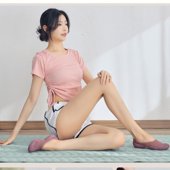 フィットネスシューズ 蜂窩防滑エアロビクスシューズ