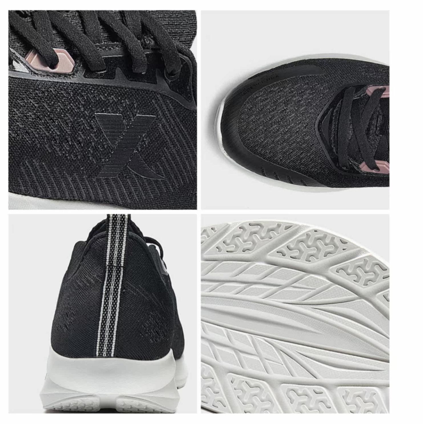 フィットネスシューズ 軽量通気性メッシュ厚底ランニングシューズ