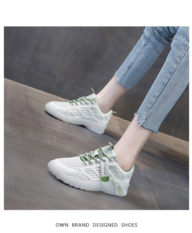 美脚メッシュフィットネスシューズ 軽量運動靴