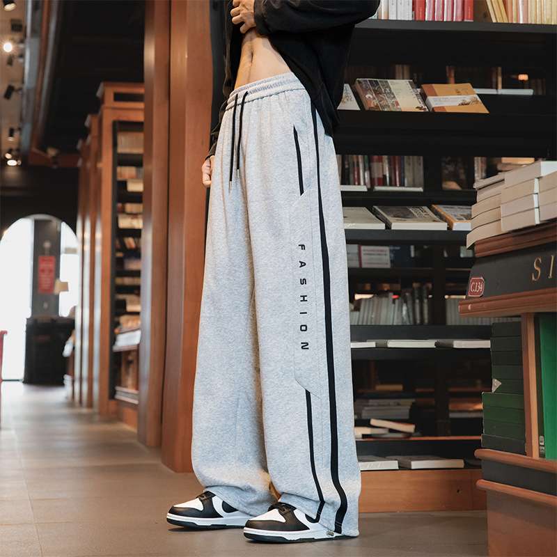 ランニングウェア ストリート系ゆったりジョガーパンツ