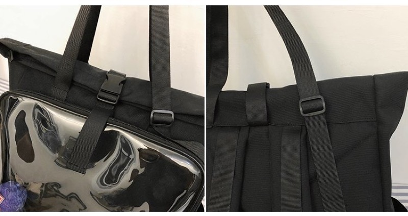 レディースリュック 透明リュック大容量トートバッグ普段使い