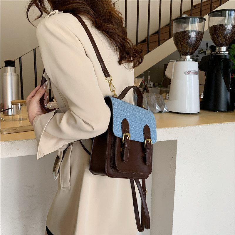 旅行用二wayレディースリュック 韓国風ショルダーバッグ