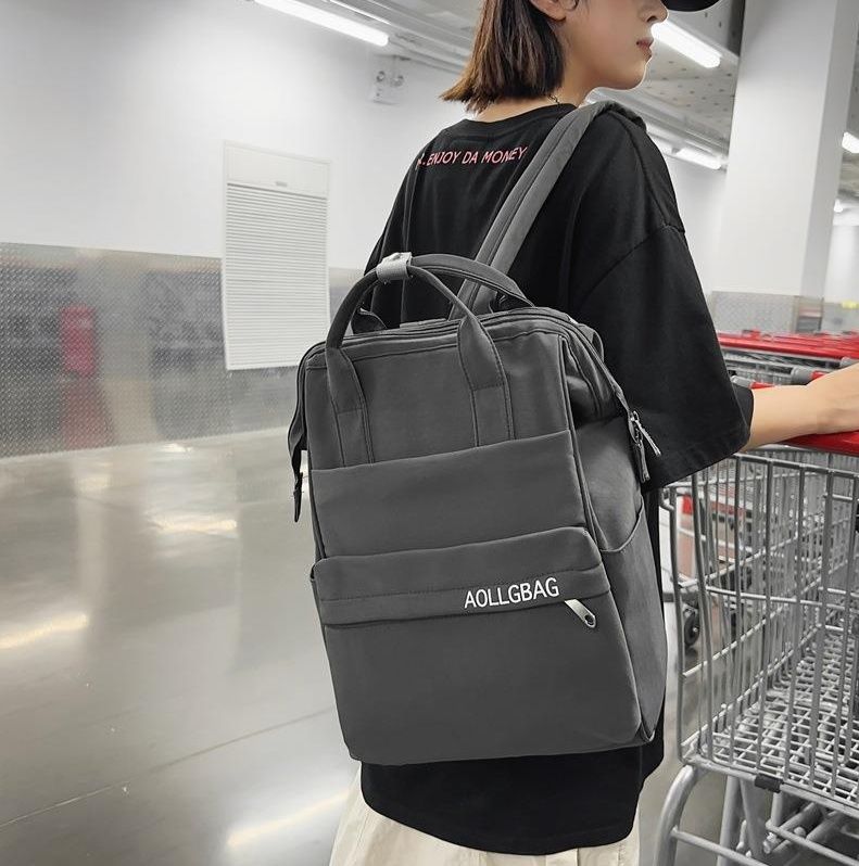 レディースリュック スクエアフォルム 多機能旅行リュック