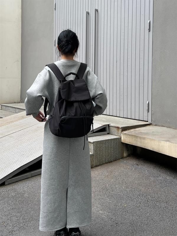 レディースリュック シンプル巾着式