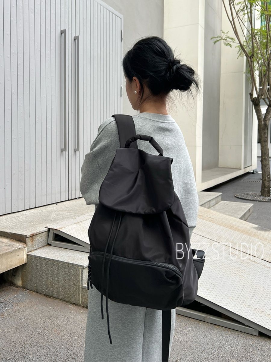 レディースリュック シンプル巾着式