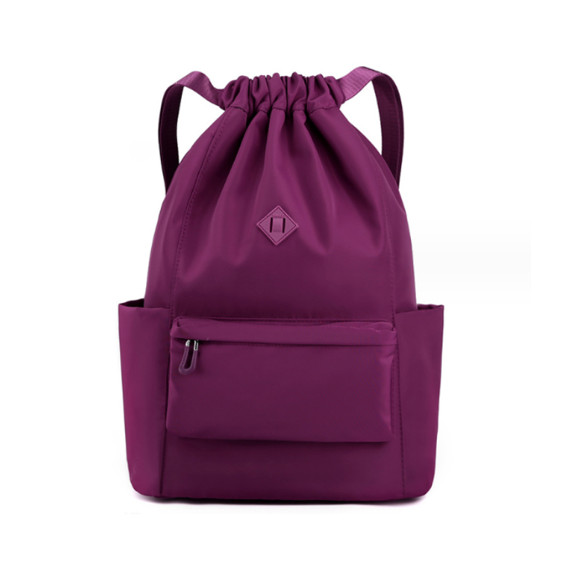 レディースリュック 普段使い軽量巾着型リュック大容量ナイロン