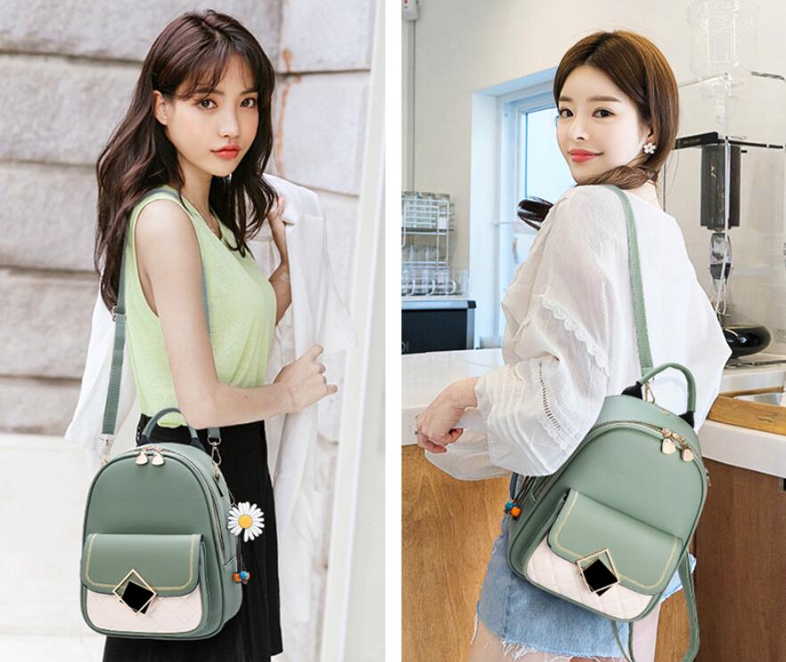 レディースリュック 普段使い三通りミニバッグ 斜め掛け手提げ背負い大容量