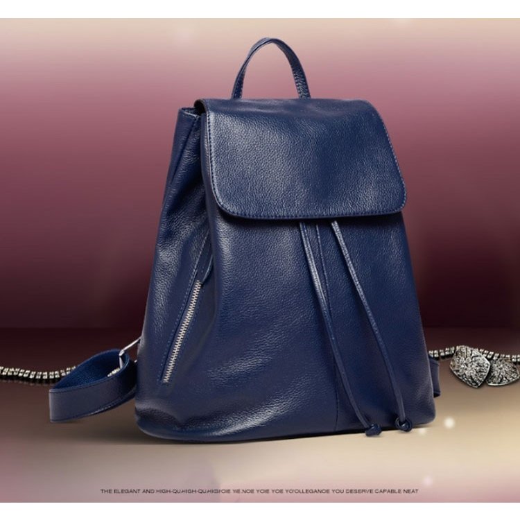 レディースリュック 本革製旅行用リュックサック